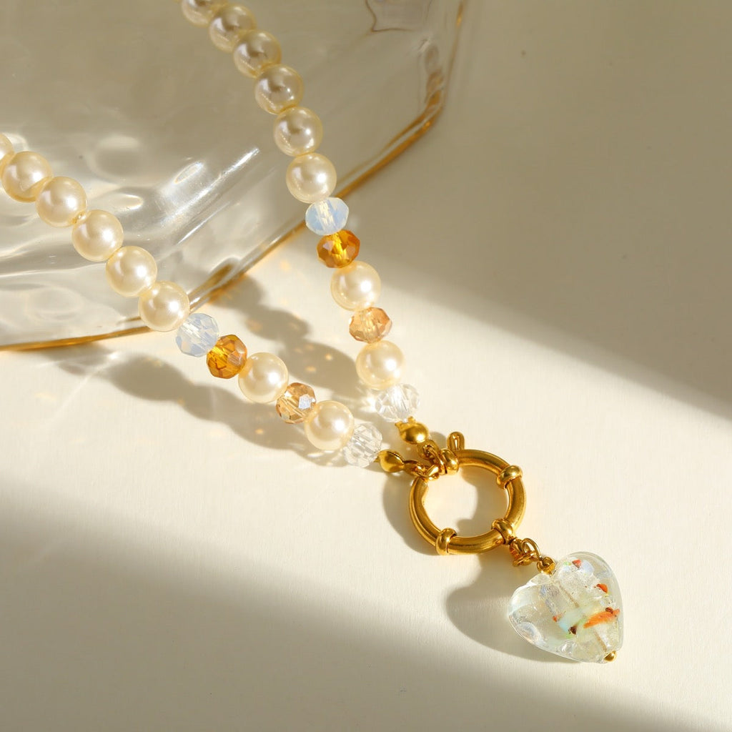 Lux Romantic Heart Shape Necklace