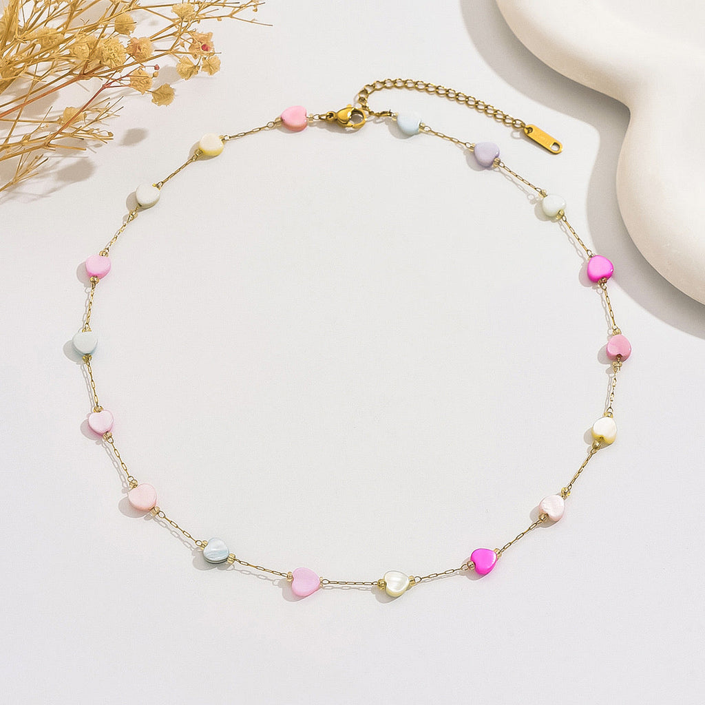 Candy Heart Shape Necklace