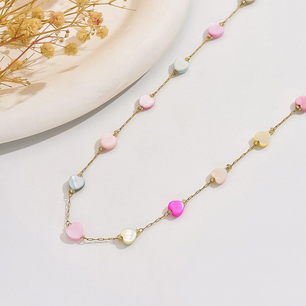 Candy Heart Shape Necklace