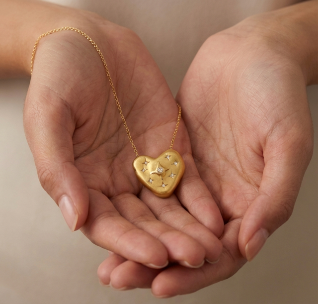 Heart of Gold Necklace