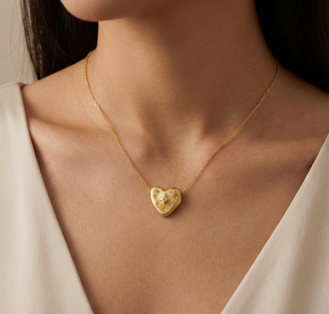 Heart of Gold Necklace