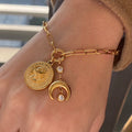 Moon Charm Bracelet
