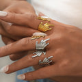 Angel Wings Biometric Ring