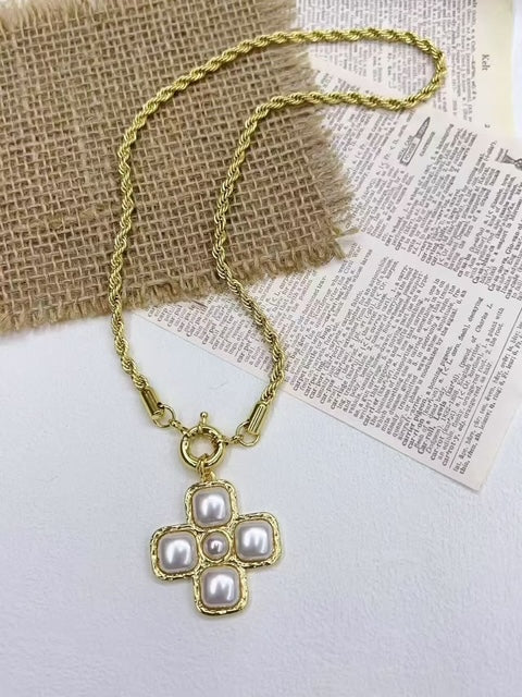 Pearl Thick Cross