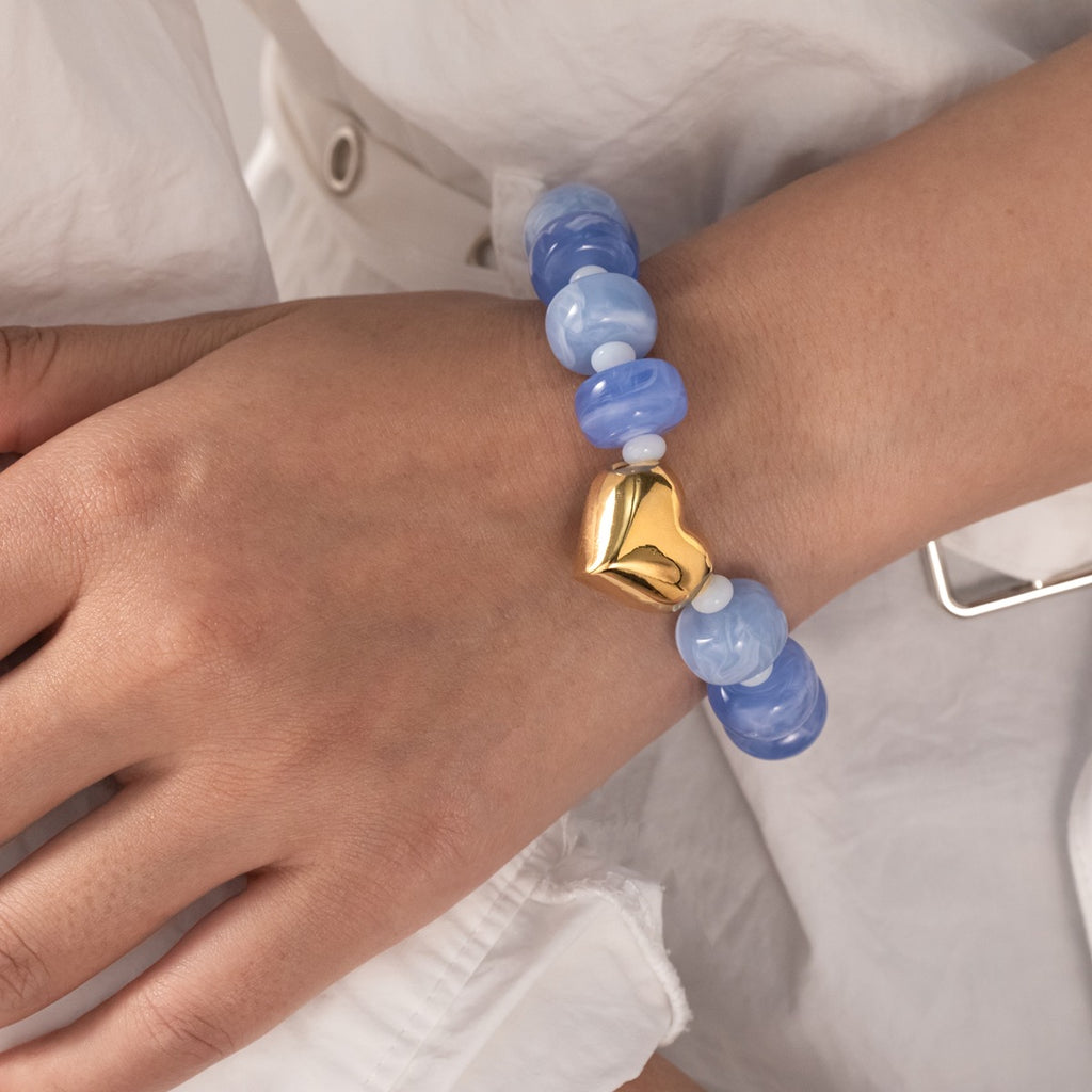 Colorful Summer Heart Bracelets