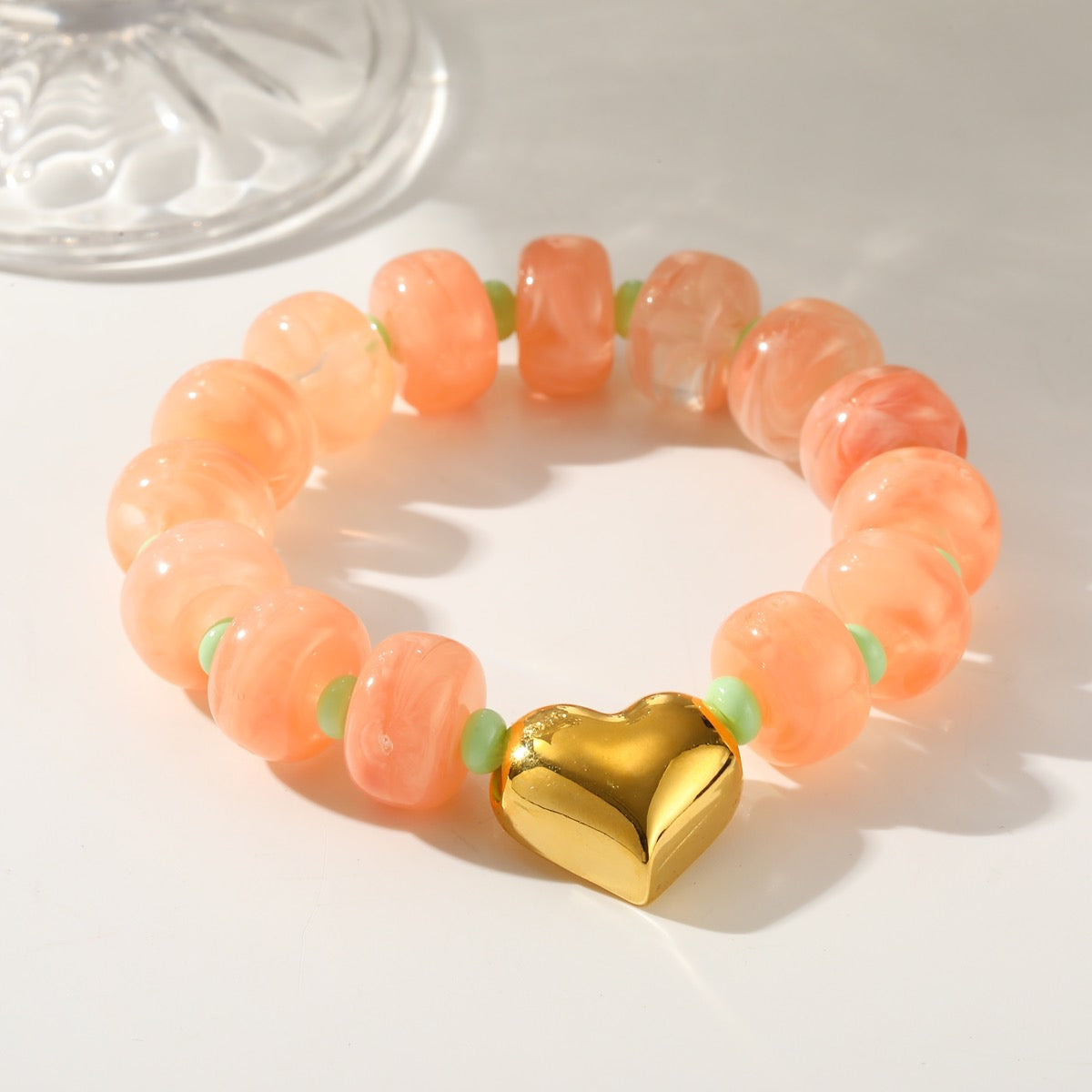 Colorful Summer Heart Bracelets
