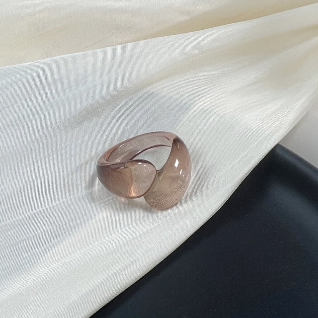 Brown Plastic Ring