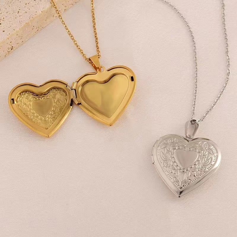 LockShape Heart Necklace