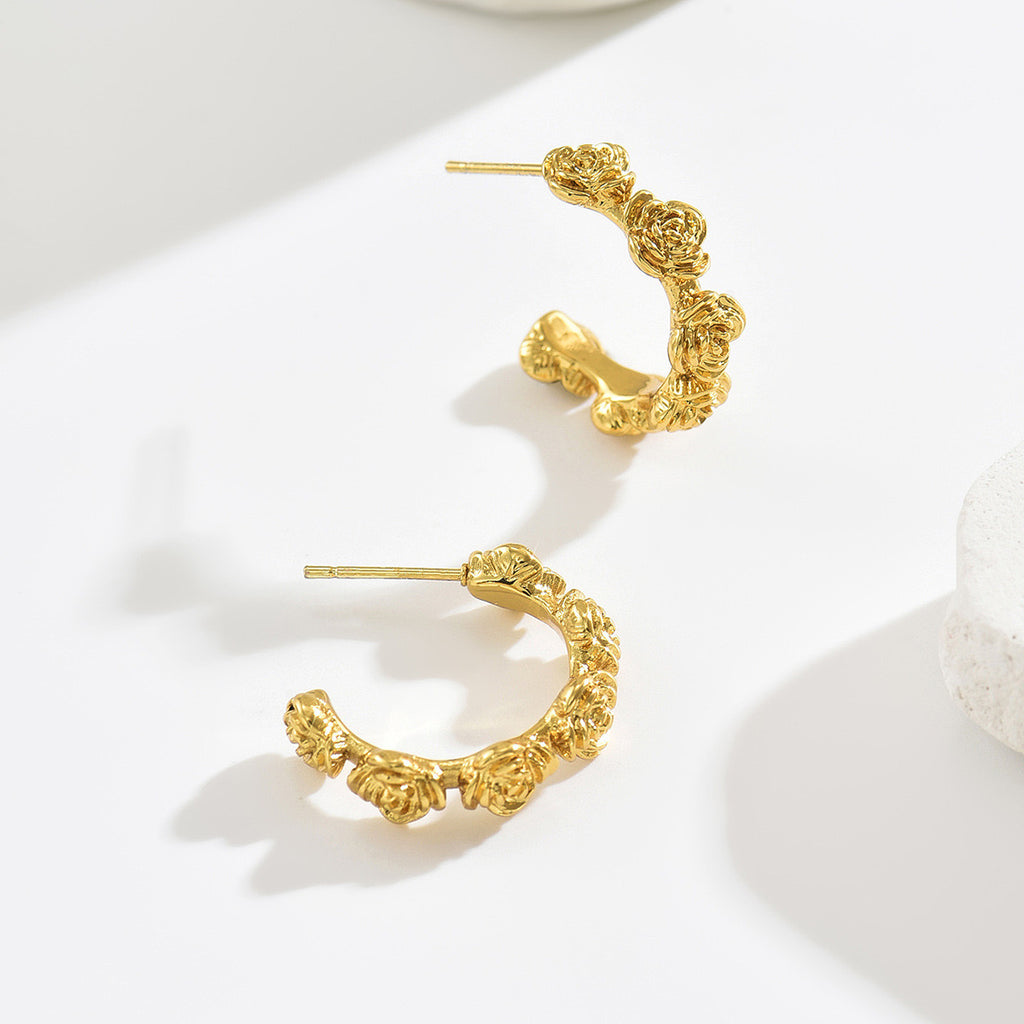 Rose Earrings